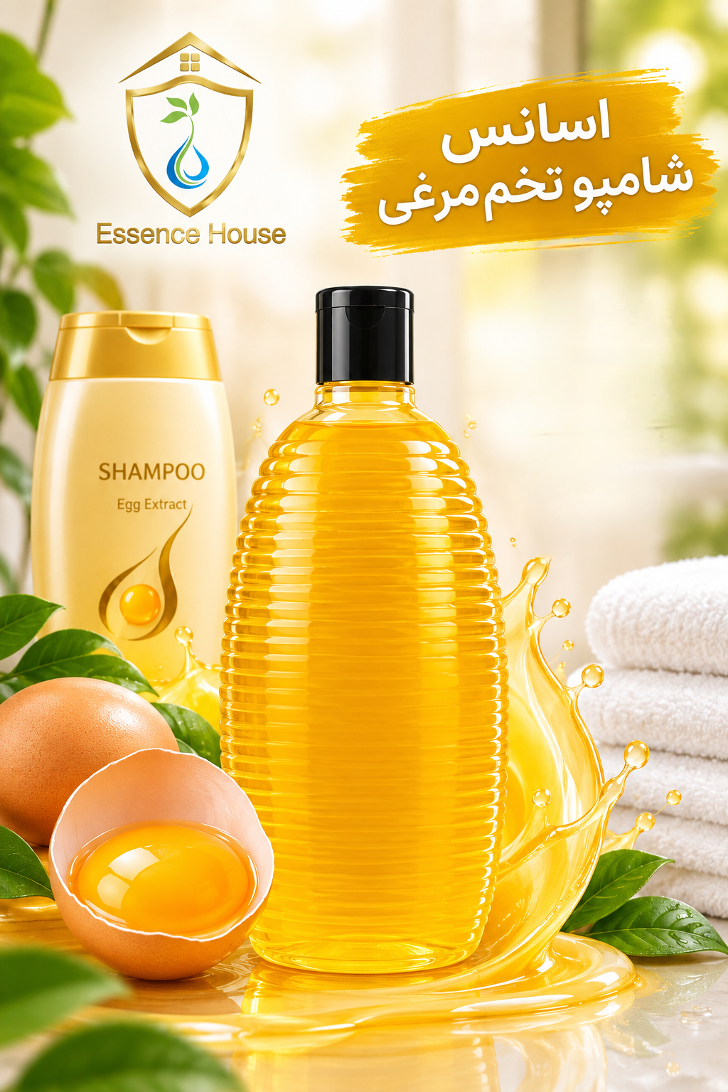 اسانس شامپو تخم مرغی